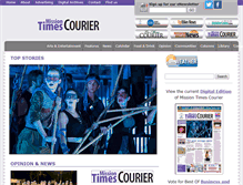 Tablet Screenshot of missiontimescourier.com